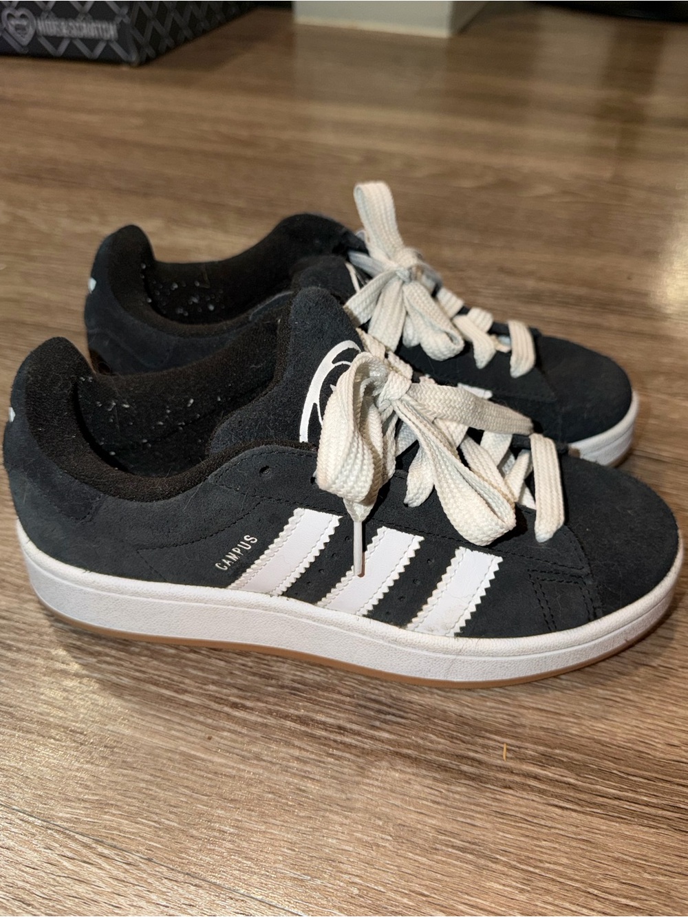 adidas Campus '00s Athletic Shoe - Big Kid - Black / White